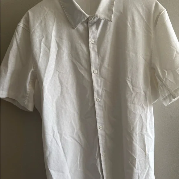Lululemon White Men's Shirt